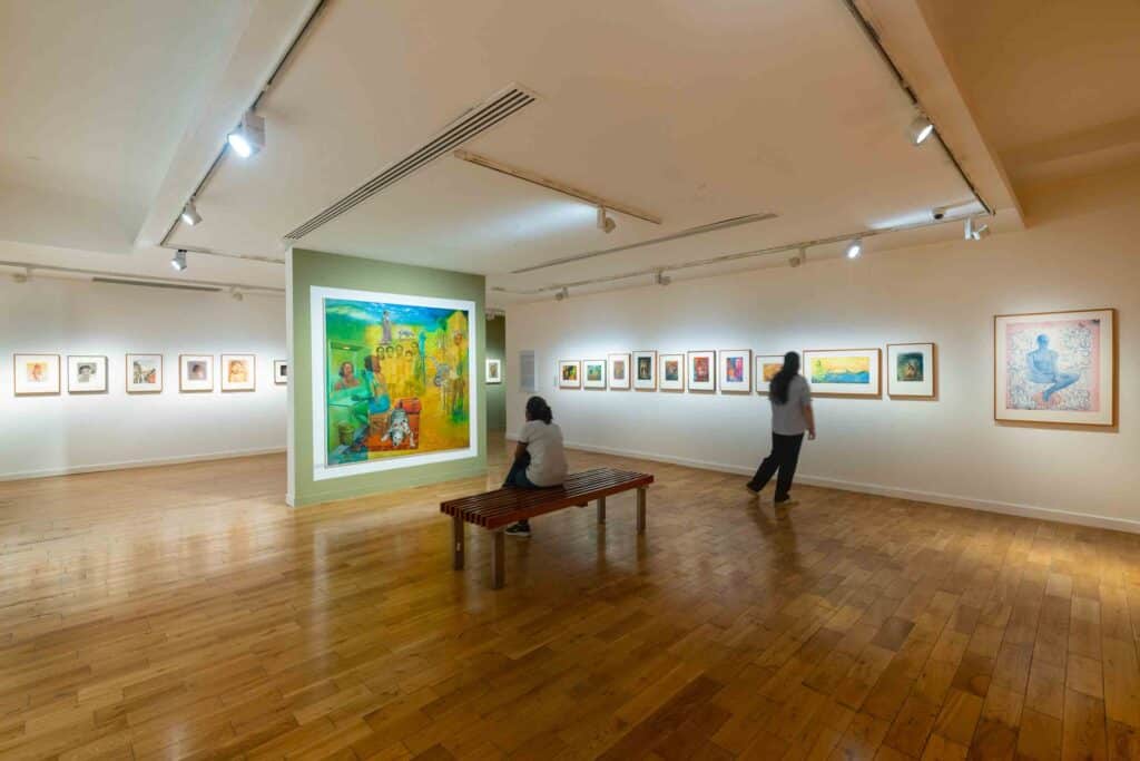 Exhibition by Anupam Sud at KNMA Saket. Photo: AF Weekender / Art Fervour
