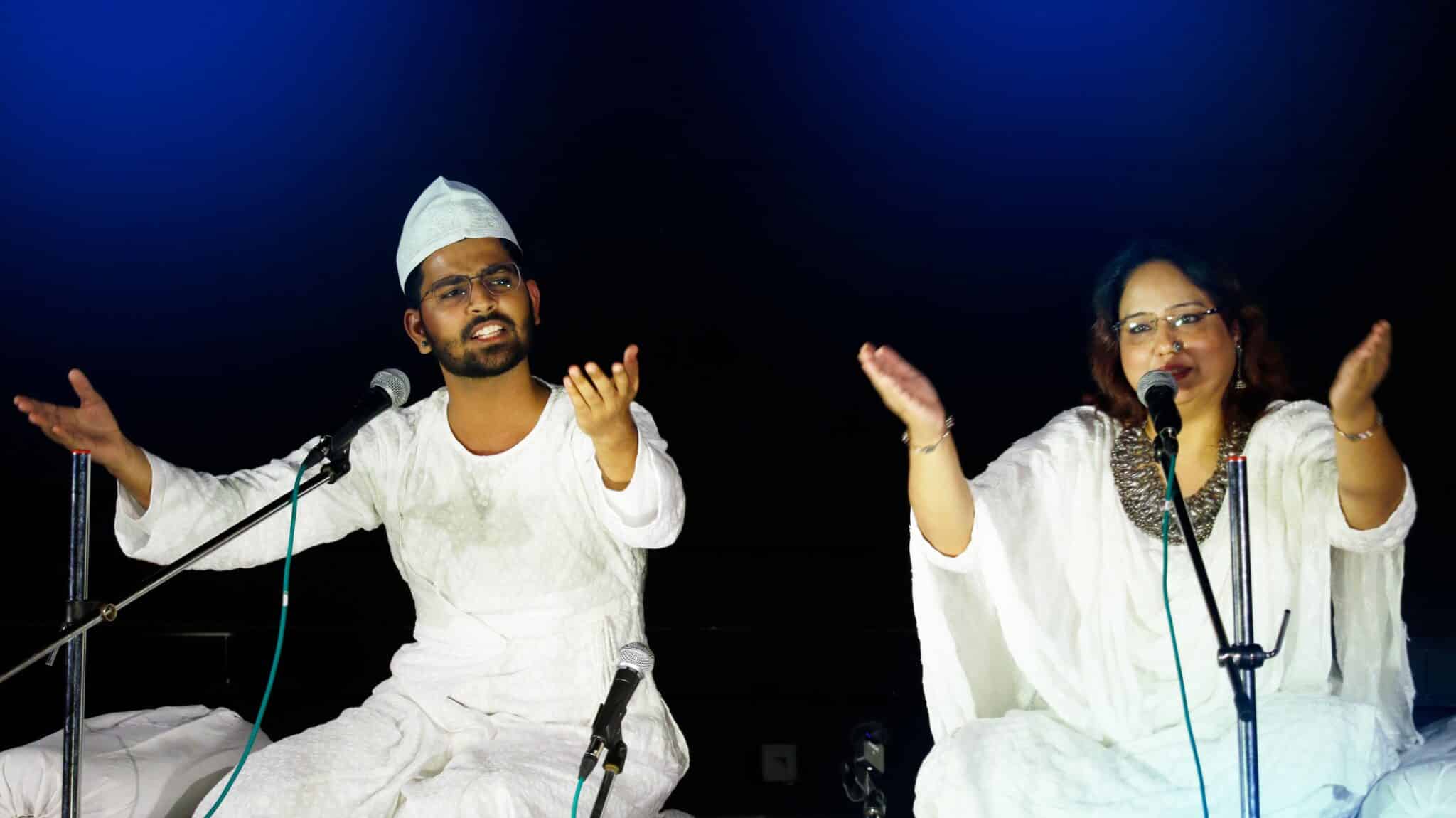 Fauzia Dastango and Ritesh Yadav