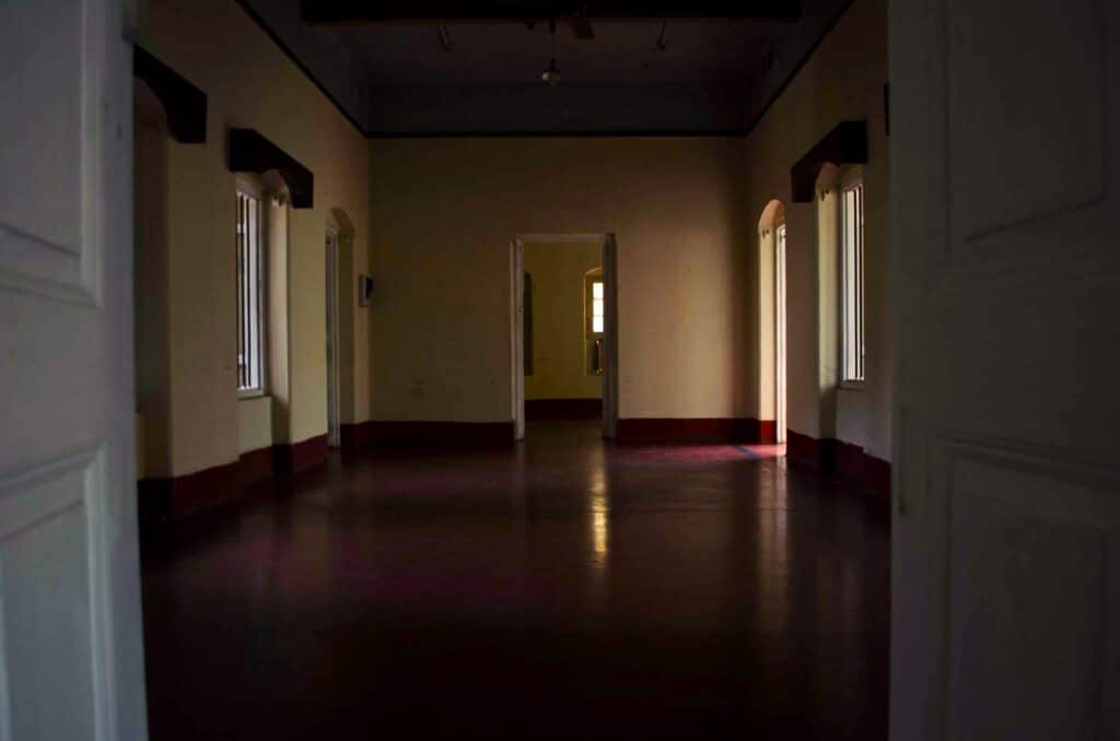 The space at Bipin Pal Road. Photo: Theatre for Experiments in New Technologies