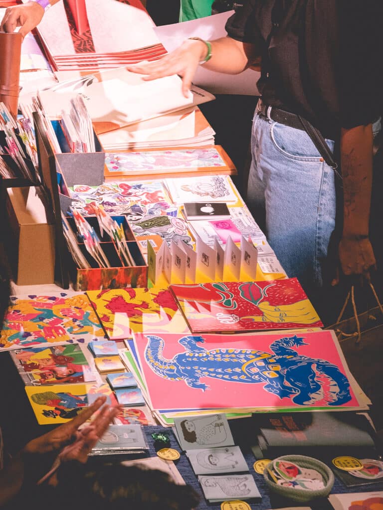 Zine Bazaar. Photo: Gaysi Family