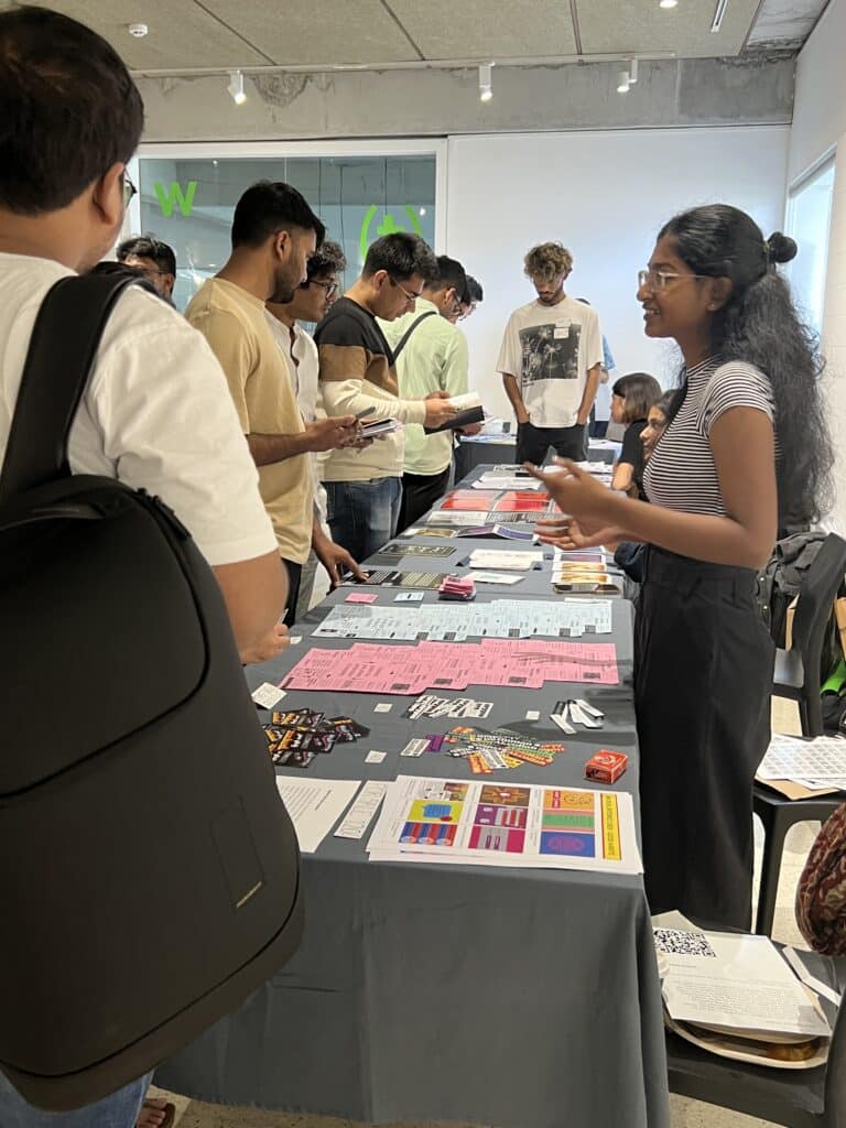 A zine stall at the event. Photo: Team WTDA