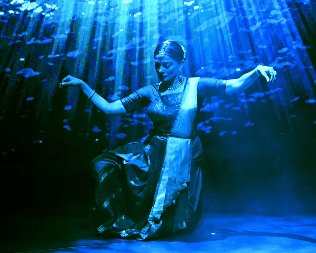 Bharatanatyam dancer Mallavika Sarukkai, NCPA Pravaha Dance Festival, 2019. Photo: NCPA Photos