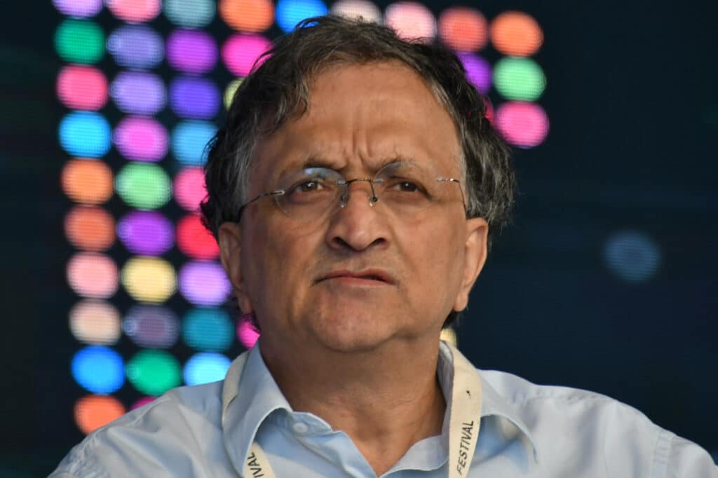 Ramachandra Guha at Kerala Literature Festival 2019. Photo: kerala Literature Festival