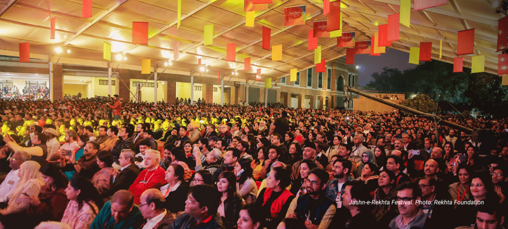 Jashn-e-Rekhta Festival. Photo: Rekhta Foundation