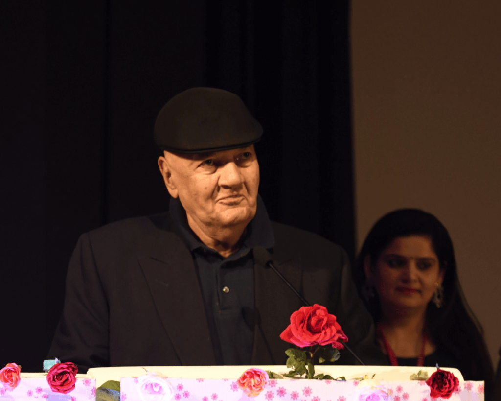 Prem Chopra at JIFF. Photo: Jaipur International Film Festival Trust