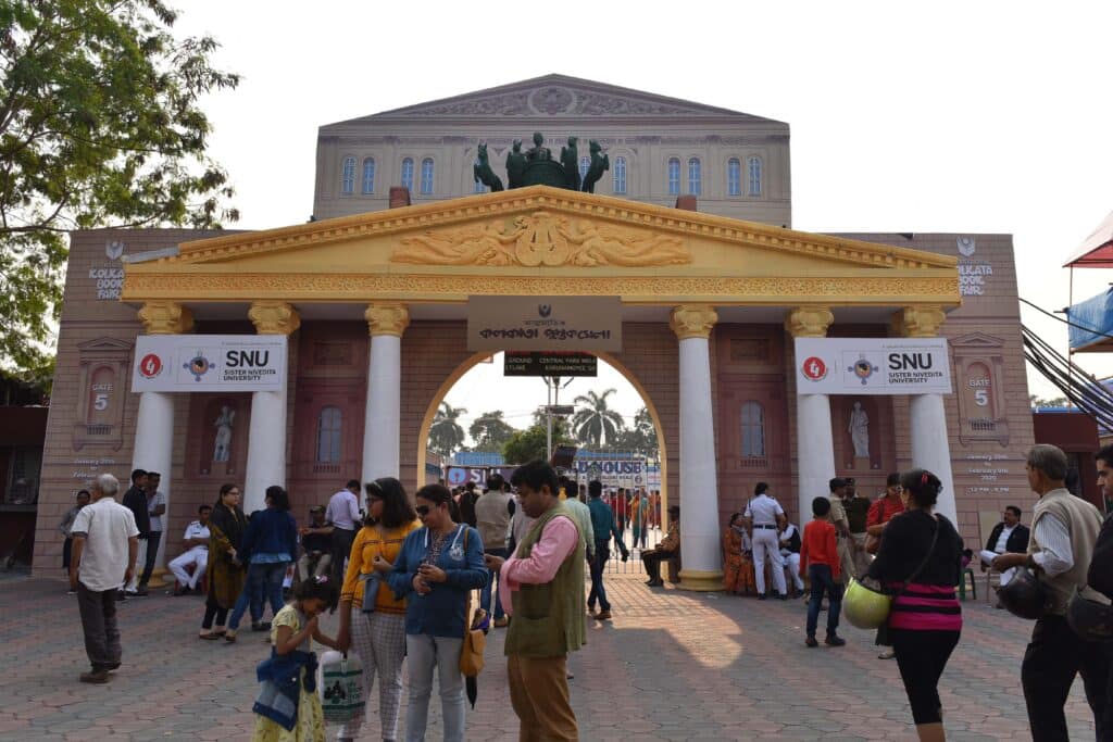 আন্তর্জাতিক কলকাতা বইমেলা। ছবি: পাবলিশার্স অ্যান্ড বুকসেলার গিল্ড।