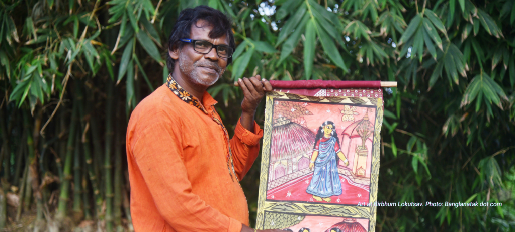 Art at Birbhum Lokutsav